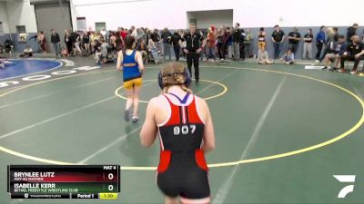 119 lbs X Bracket - Isabelle Kerr, Bethel Freestyle Wrestling Club vs Brynlee Lutz, Mat-Su Matmen