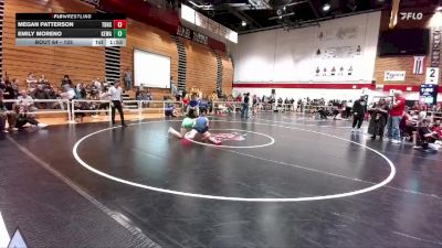 125 lbs Champ. Round 1 - Emily Moreno, Kelly Walsh vs Megan Patterson, Thunder Basin