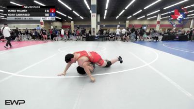 175 lbs Quarterfinal - James Walden, X-CLUSIVE Wrestling vs Noah Carrasco, Takedown-City Wrestling