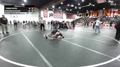 126 lbs Champ. Round 1 - Ruben Reyes, Oak Hills vs Benjamin Statham, Adelanto