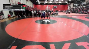 285 lbs Champ. Round 3 - Sean Cook, Niles (NOTRE DAME) vs Gage LaDere, Frankfort (LINCOLN-WAY EAST)