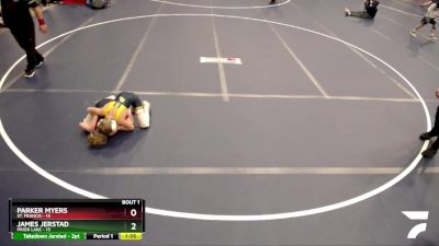 80 lbs Finals (2 Team) - James Jerstad, Prior Lake vs Parker Myers, St. Francis