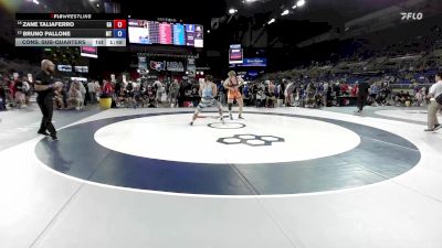 215 lbs Cons. Sub-quarters - Zane Taliaferro, GA vs Bruno Pallone, MT
