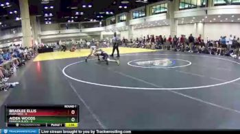 106 lbs Round 1 (8 Team) - Bradlee Ellis, Fuzzy Bees vs Aiden Woods, Franklin Black