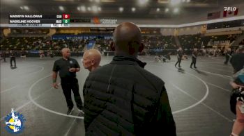 135 lbs Cons. Round 2 - Madeline Hoover, Mason City vs Madisyn Halloran, Clinton