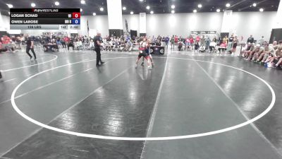 126 lbs Logan Schad, Wisconsin vs Owen LaRose, Minnesota Red
