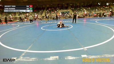 70 lbs Consi Of 8 #2 - Beckett Todd, Texas Elite Wrestling Club vs Luke Taussig, Greater Heights Wrestling