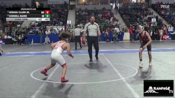 95 lbs Cons. Semi - Joshua Clark Jr., Maize vs Cordell Baird, Hoisington WC