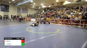 126 lbs Cons. Round 2 - Tru Jones, Millikan vs Angelica Davis, Jw North