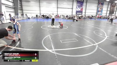 48 lbs Rd# 9- 2:15pm Saturday Final Pool - Grayson Patton, Terps XPress vs Bentley Ishuin, NCWAY National Team