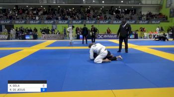 KACPER SOLA vs RONALDO DE JESUS 2020 European Jiu-Jitsu IBJJF Championship
