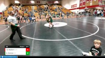 110 lbs 3rd Place Match - Ethan Haslem, Rocky Mountain Middle School vs Ayden Corona, Lincoln Middle School