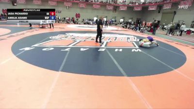 124 A Prelim - Amelia Adams, Wisconsin-Stevens Point vs Jada Pichardo, King University
