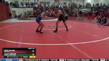 285 lbs Quarterfinal - Zach Conlon, Dubuque Hempstead vs Jack Hiland, Bellevue