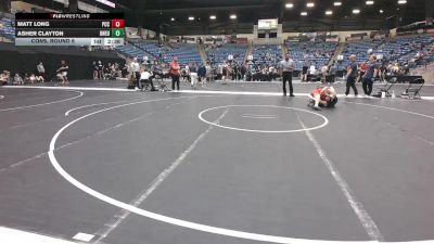 133 lbs Cons. Round 6 - Matt Long, Pratt Community College vs Asher Clayton, Doane University
