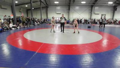 80 lbs Semifinal - Jaxon Hughes, Backyard Brawlers vs Will Mosley, Level Up