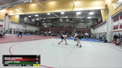 157 lbs Cons. Round 4 - Garrett Haney, Basha vs Richie Whiterock, Page High School