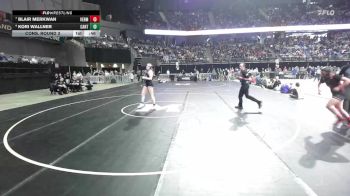 Cons. Round 3 - Kori Wallner, Canton vs Blair Merkwan, Vermillion