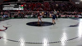 G 145 lbs Cons. Semi - Katelyn Fowler, Middleton vs Lochlynn Harned, Rigby