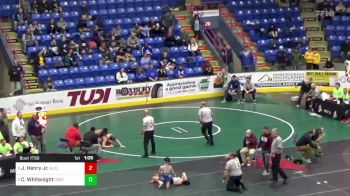 212 lbs Semifinal - Jance Henry Jr., Aliquippa vs Clayton Whitenight, Central Columbia