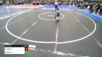 55 lbs Consi Of 4 - Dylan Logue, Turks Head vs Matthew Bravo, Misfits