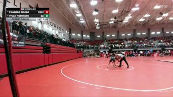 120 lbs Champ. Round 1 - Rylan Northern, Southlake Carroll vs D`Angelo Zuniga, Pebble Hills