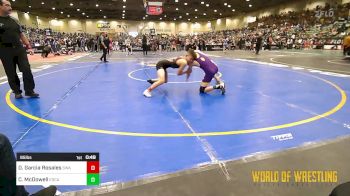 95 lbs Consi Of 16 #2 - D`Anthony Garcia Rosales, Swamp Monsters vs Conner McDowell, Escalon Wrestling