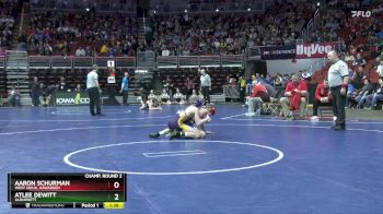 1A-106 lbs Champ. Round 2 - Atlee Dewitt, Alburnett vs Aaron Schurman, West Sioux, Hawarden