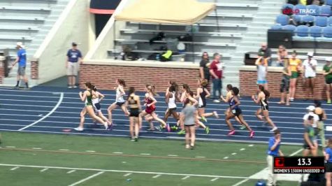 Women's 1500m Unseeded, Heat 5