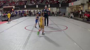 46 lbs Cons. Round 1 - Bridger Flanick, Heights Wrestling Club vs Ryatt Duncan, Miles City Wrestling Club
