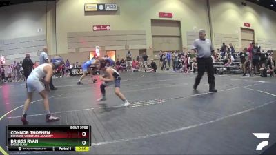 70 lbs Round 1 - Briggs Ryan, Eagle Claw vs Connor Thoenen, Donahue Wrestling Academy