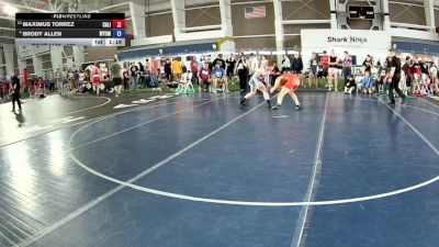 132 lbs Cons. Semis - Maximus Torrez, California vs Brody Allen, Wyoming