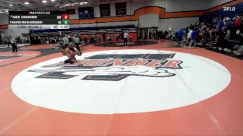 165 lbs Cons. Round 2 - Travis Richardson, Heidelberg University vs Nick Cheshier, University Of Chicago