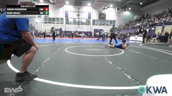 64 lbs Rr Rnd 3 - Orion Robinson, Stroud Youth Wrestling Club vs Ezra Nealy, Berryhill Wrestling Club