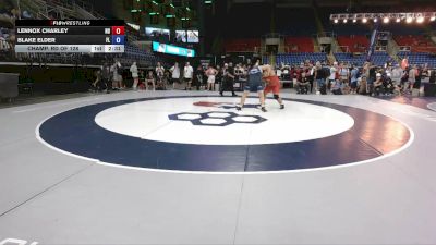 285 lbs Champ. Rd Of 128 - Lennox Charley, ND vs Blake Elder, FL