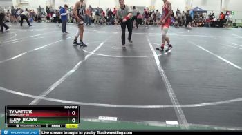 152 lbs Round 2 (10 Team) - Ty Watters, Gladiators vs Elijah Brown, Phoenix