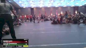 65 lbs Quarterfinals (8 Team) - Khylen Sanderson, Operators vs Oliver Gliem, Team Apex