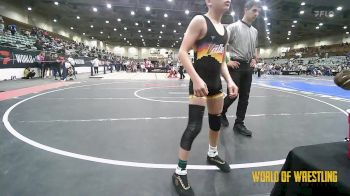 95 lbs Round Of 16 - Colton Hernandez, Bay Area Dragons vs Xavier Garcia, RedWave Wrestling