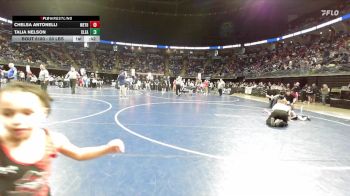 50 lbs Quarterfinal - Chelsa Antonelli, Methacton vs Talia Nelson, Clearfield