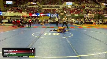 AA - 103 lbs Cons. Round 1 - Pate Engstrom, Helena Capital vs Aiden Maesar, Butte