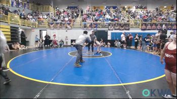 55 lbs Consi Of 8 #2 - Kannon Morgan, Grover Rains Wrestling Club vs Maisyn Malone, Bartlesville Wrestling Club