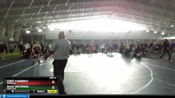 120 lbs Quarterfinal - Isaac Bachman, Lone Peak vs Cody Casebolt, Gunnison