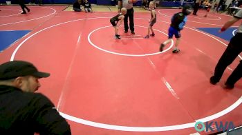 52 lbs Consi Of 8 #2 - Aiden Morrison, Spiro Bulldog Wrestling vs Jett Runk, Sperry Wrestling Club