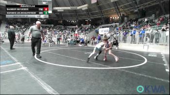 52 lbs Round Of 16 - Dredyn Dyke, Victory Youth Wrestling vs Logan Shumaker, F-5 Grappling
