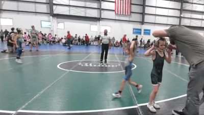 50 lbs Round 5 (6 Team) - Bentley Ishuin, BELIEVE TO ACHEIVE vs Cash Garland, GREAT BRIDGE WRESTLING CLUB