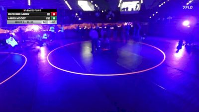 30-33 lbs Round 2 - Amos McCoy, Charger Wrestling Club vs Hatcher Hardy, Box Elder Stingers