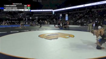 106 lbs Round Of 16 - Chris Qureshi, Fountain Valley (SS) vs Anthony Garza, Clovis (CS)