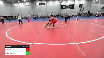 215B lbs Rr Rnd 1 - Logan Silva, Lake Highland Prep vs Lincoln Carlson, East Lyme