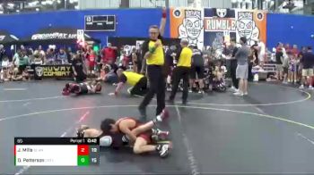 65 lbs Finals (8 Team) - Jackson Mills, No Escape Wrestling Academy vs Dayton Patterson, Team Gotcha