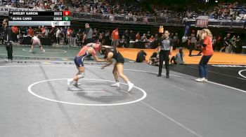 6A 100 lbs Cons. Round 1 - Shelby Garcia, Brownsville Veterans Memorial vs Elisa Cano, Klein Oak